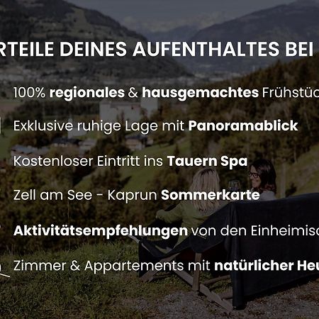 Panorama Hotel Guggenbichl - Inkl Sommerkarte, Einmaliger Eintritt Ins Tauern Spa & Bester Ausblick Ueber Kaprun Exterior photo